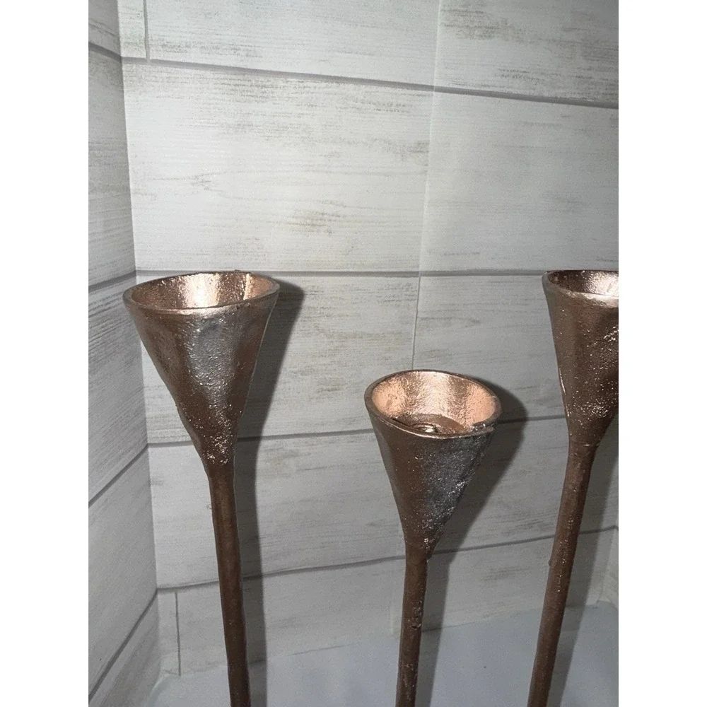 Pottery Barn Petaluma Brutalist‎ Candle Holder 18